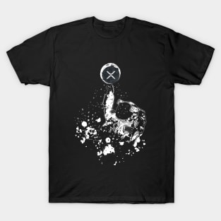 XRP Cryptocurrency Blockchain Tech Astronaut XRP To The Moon T-Shirt